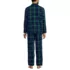 Men's Flannel 3 Piece Pajama Set, Back