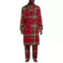 Men's Flannel 3 Piece Pajama Set, Front