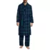 Men's Flannel 3 Piece Pajama Set, Front