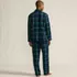 Men's Flannel 3 Piece Pajama Set, alternative image