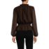 Women's Chiffon Peplum Top, Back
