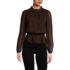 Women's Chiffon Peplum Top, Front