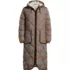 Women's Tall Print FeatherFree Insulated Diamond Quilted Maxi Coat, Front