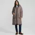 Women's Tall Print FeatherFree Insulated Diamond Quilted Maxi Coat, Front