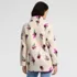 Women's Print Cozy Sherpa Full Zip Fleece Jacket, Back