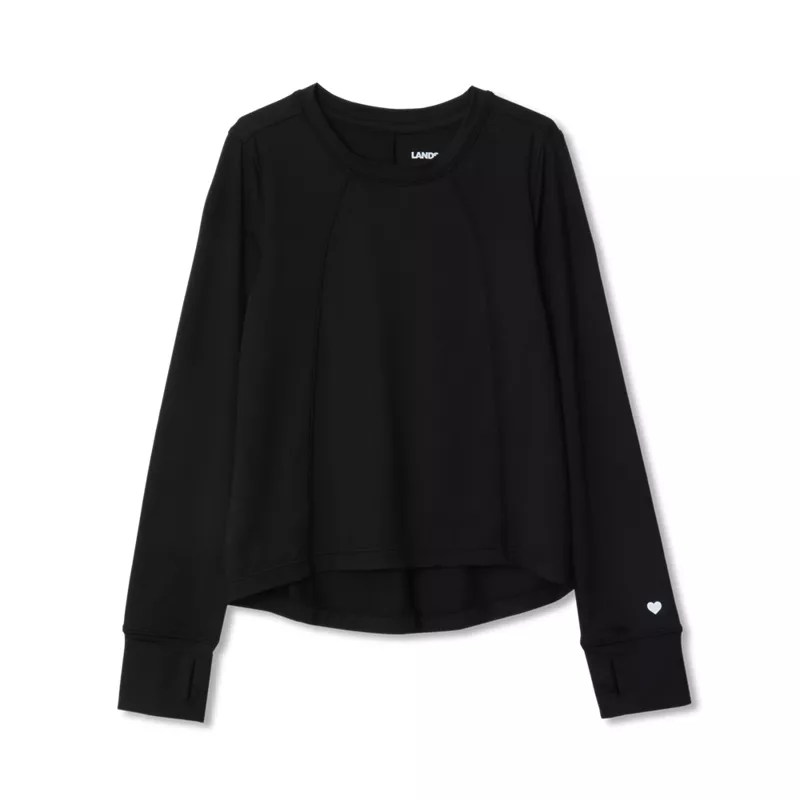 Girls Active Long Sleeve Top, alternative image