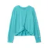 Girls Active Long Sleeve Twist Top, alternative image