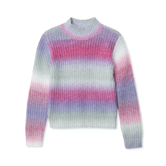 Girls Heavy Knit Sweater - primary