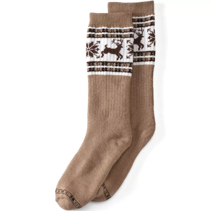 Men's Thermaskin Heat Winter Boot Socks, Front