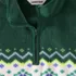 Women's Plus Size Print Half Zip Cozy Sherpa Fleece Pullover, alternative image