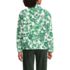 Women's Print Half Zip Cozy Sherpa Fleece Pullover, Back