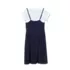 Girls Slip Dress with Short Sleeve Tee, alternative image