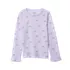 Girls Long Sleeve Pointelle Knit Shirt, alternative image