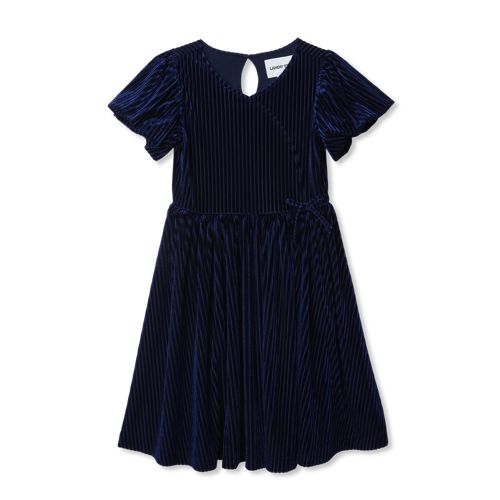 lilt little girls short sleeve velvet a-line dress DONNA KARAN Size 6 Brown Wool Jersey Belted Long Sleeve Asymmetrical D –  Sui Generis Designer Consignment main image 1