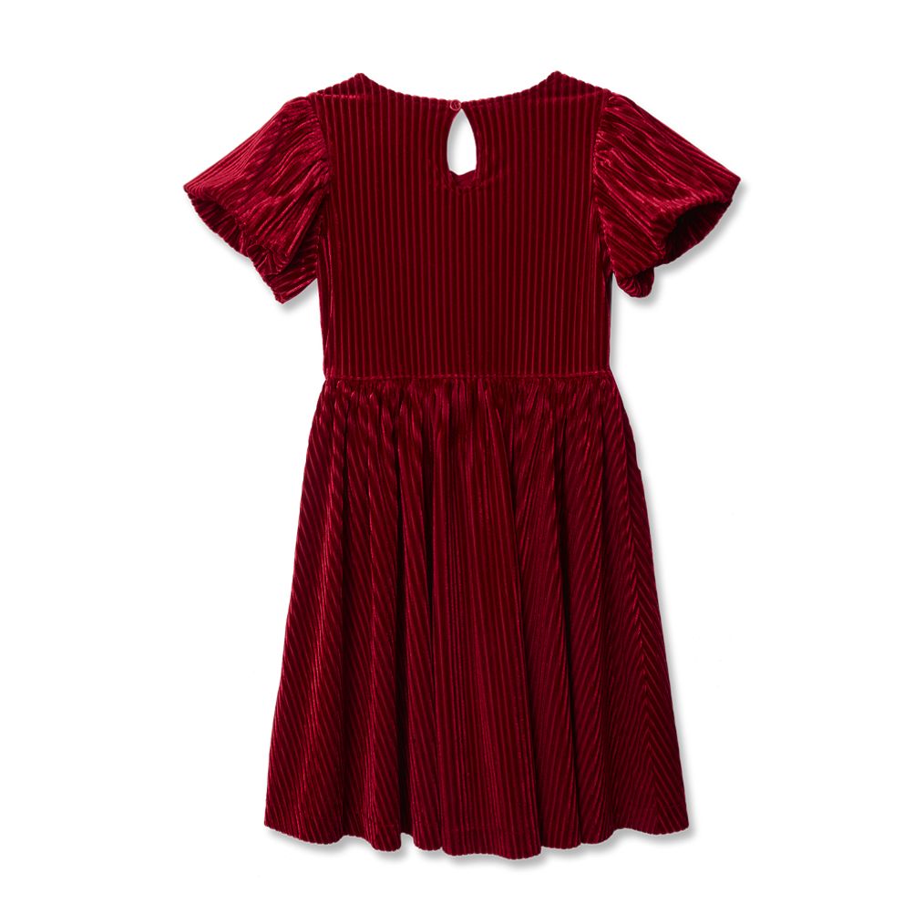 ANDRÉSD アンドレスドcurved square velour dress curved square velour dress | ANDRESD