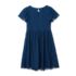 Girls Lace Short Sleeve Dress, alternative image