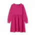 Girls Long Sleeve Ribbed Dress, alternative image