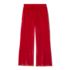 Girls Wide Leg Velour Pants, alternative image