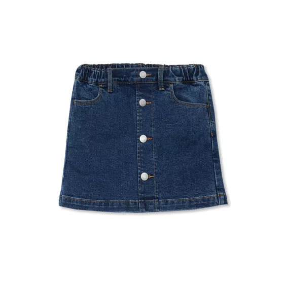 Girls Denim Skort - primary