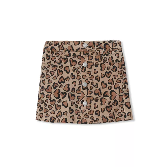 Girls Denim Skort - primary