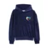 Girls Velour Hoodie Sweatshirt, alternative image