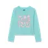 Girls Long Sleeve Graphic Meet and Greet Tee, alternative image