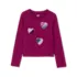 Girls Long Sleeve Graphic Meet and Greet Tee, alternative image