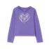 Girls Long Sleeve Graphic Meet and Greet Tee, alternative image