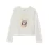 Girls Long Sleeve Graphic Meet and Greet Tee, alternative image