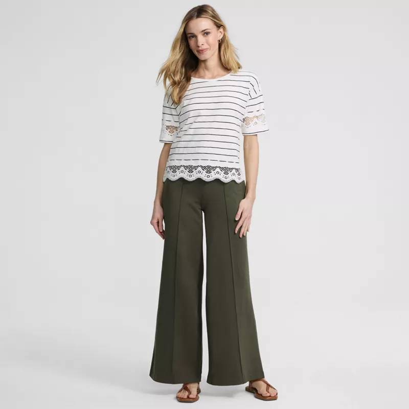 Women's Starfish High Rise Palazzo Pants, alternative image