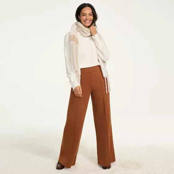 Women's Starfish High Rise Palazzo Pants - primary