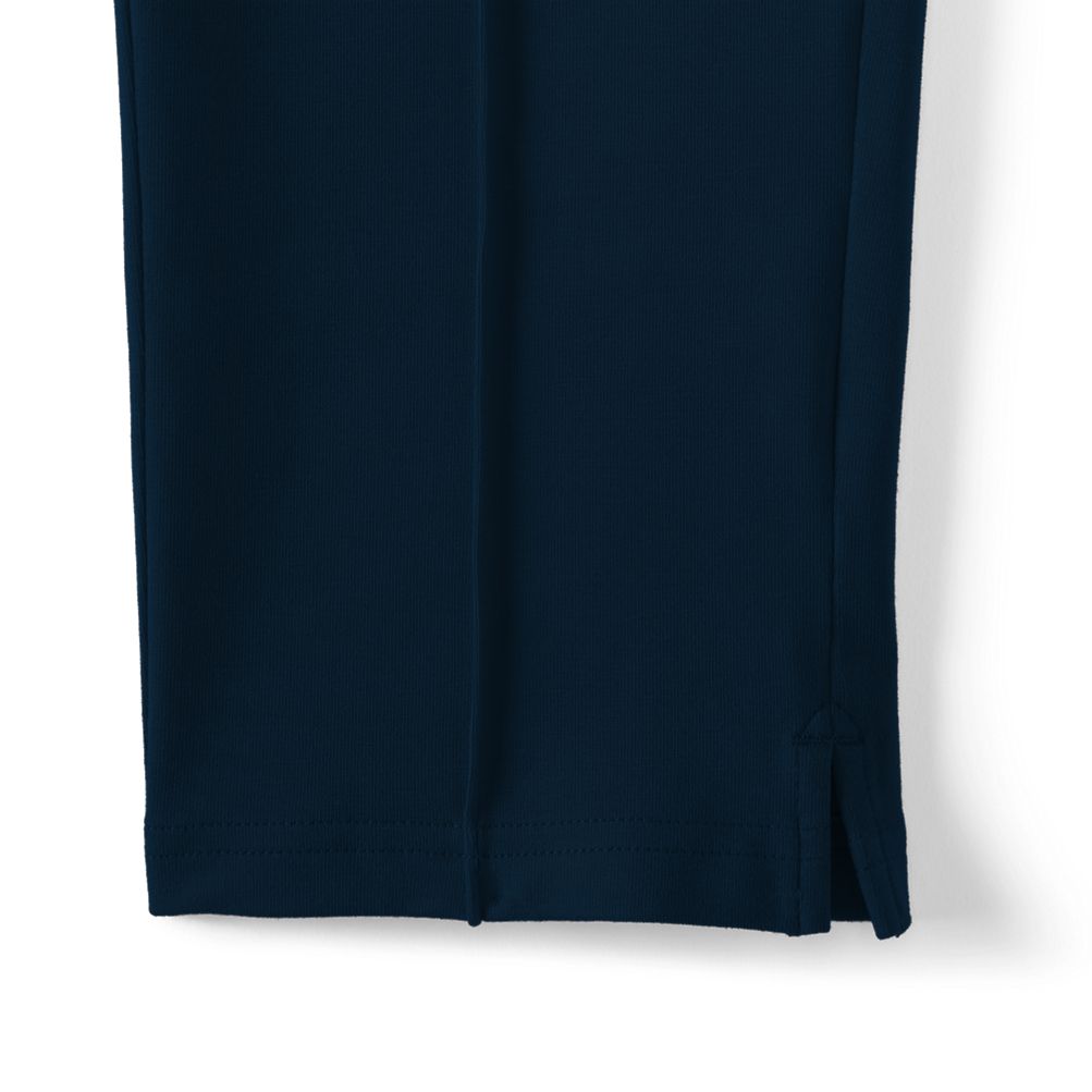 Women's Starfish High Rise Pintuck Capri Pants | Lands' End