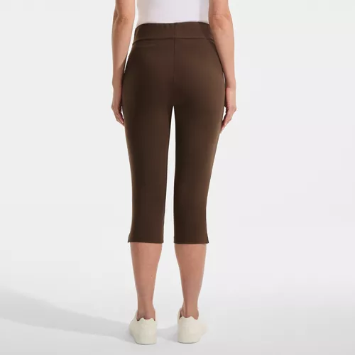 Women's Starfish High Rise Pintuck Capri Pants | Lands' End