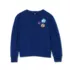 Girls Puff Shoulder Crew Neck Sweatshirt, alternative image
