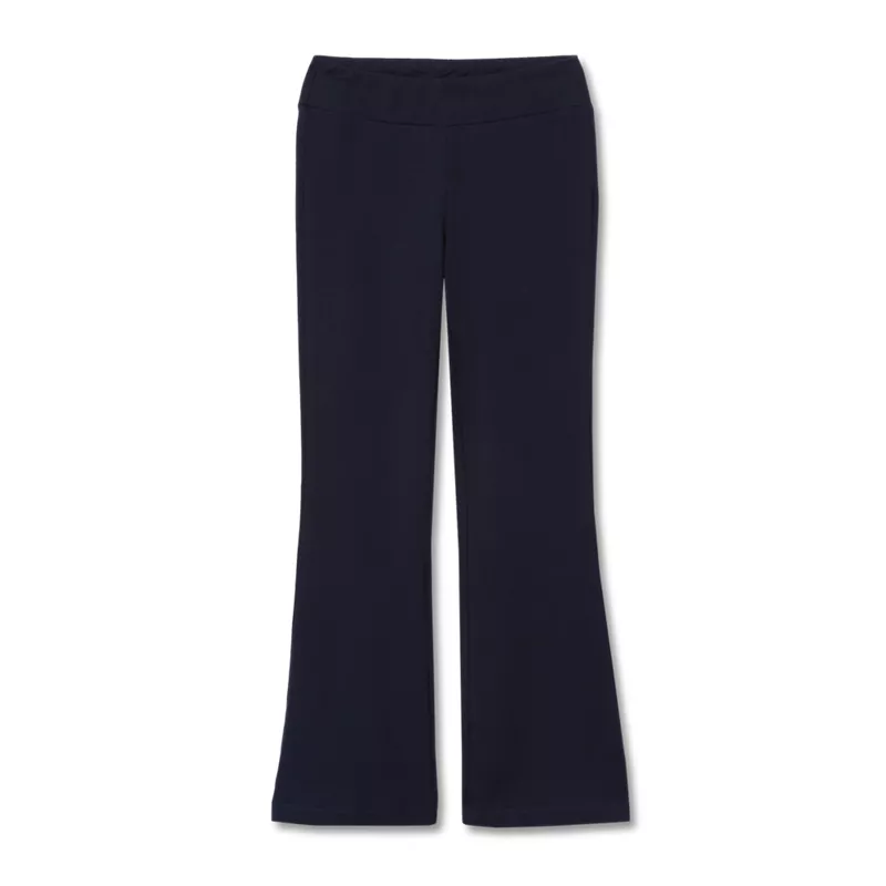 Girls Tough Cotton Flare Leggings, alternative image