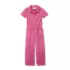 Girls Lightweight Denim Jumpsuit, alternative image