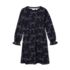 Girls Long Sleeve French Terry Knit Dress, alternative image