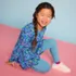 Girls Long Sleeve Ruffle Tunic Top, alternative image