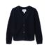 Girls Button Front Knit Cardigan, alternative image