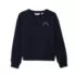 Girls Crew Neck Embroidered Sweatshirt, alternative image