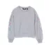 Girls Crew Neck Embroidered Sweatshirt, alternative image