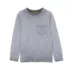 Boys Long Sleeve Washed Pocket Shirt, alternative image