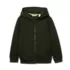 Boys Texture Knit Zip Up Hoodie, alternative image