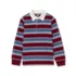 Boys Long Sleeve Collared Rugby Shirt, alternative image