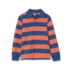 Boys Long Sleeve Collared Rugby Shirt, alternative image