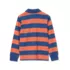Boys Long Sleeve Collared Rugby Shirt, alternative image