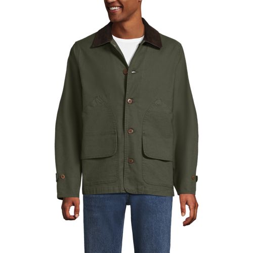 Men's Canvas Barn Jacket, Front