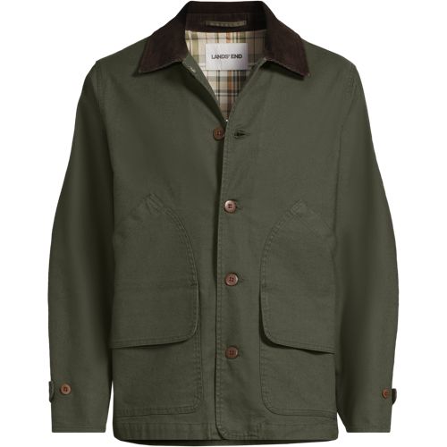 Men's Canvas Barn Jacket, Front