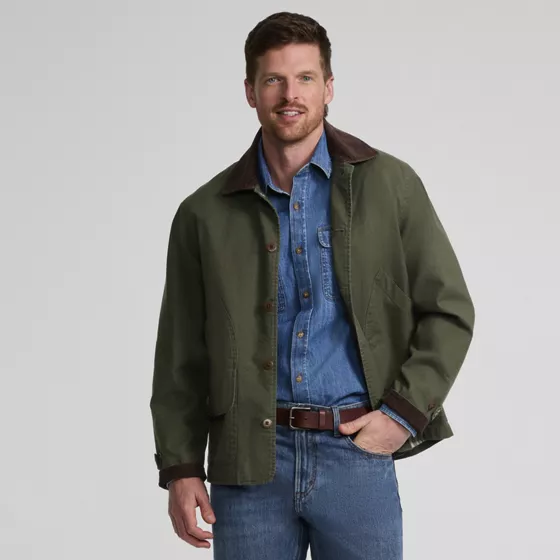 Men's Canvas Barn Jacket - primary