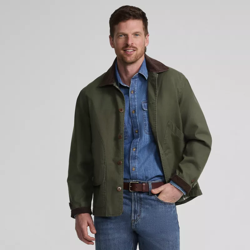 Men's Canvas Barn Jacket, alternative image
